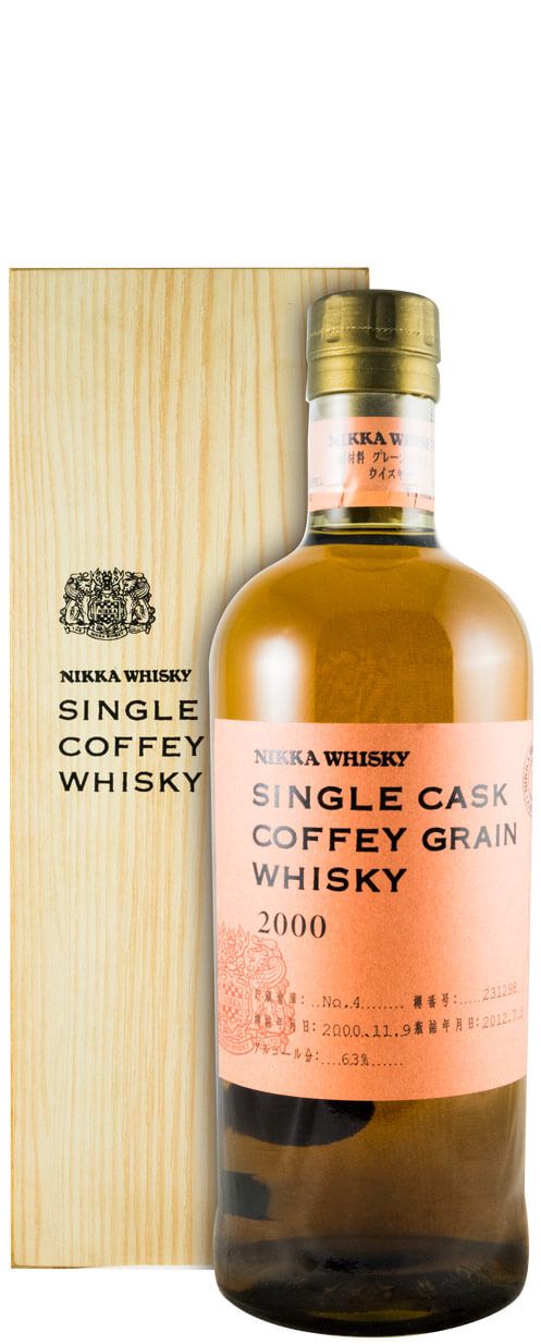 2000 Nikka Coffey Grain Cask N.º 231298 Lote 4