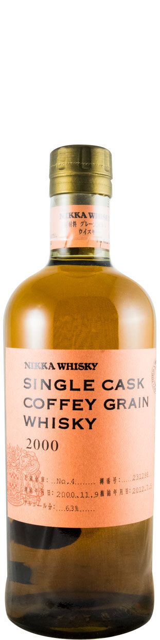 2000 Nikka Coffey Grain Cask N.º 231298 Lote 4