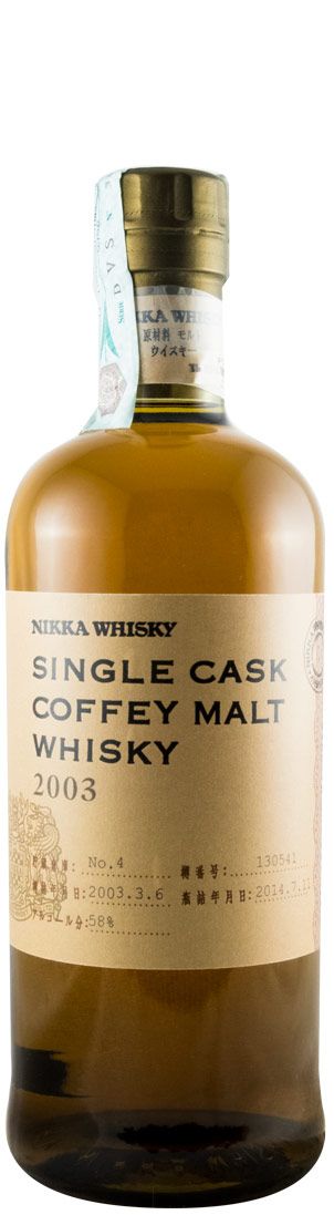 2003 Nikka Coffey Grain Cask N.º 130541 Lote 4 (sem caixa)