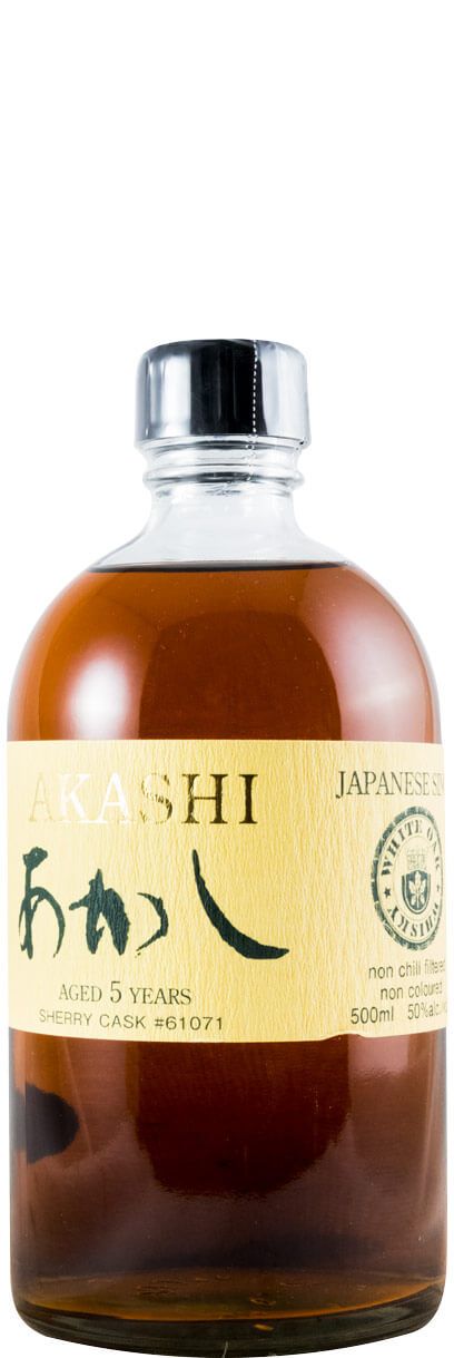White Oak Akashi Sherry Cask N.º 61071 Single Malt 5 anos 50cl