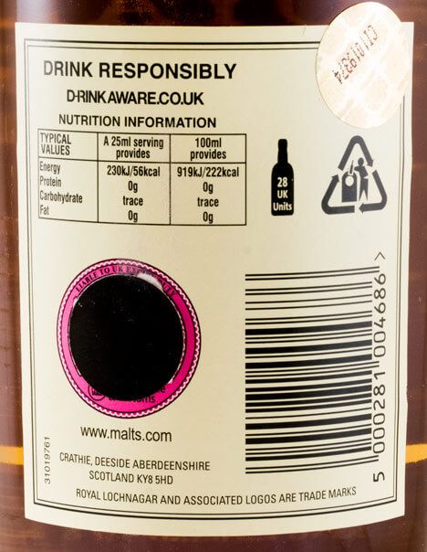 Royal Lochnagar 12 years