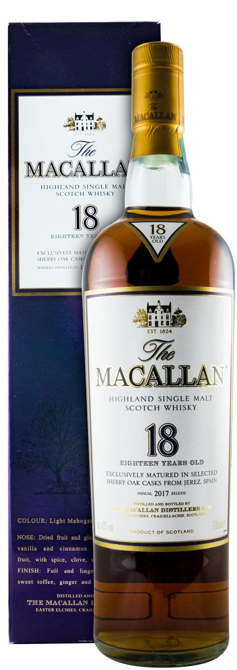 2017 Macallan 18 years Sherry Cask