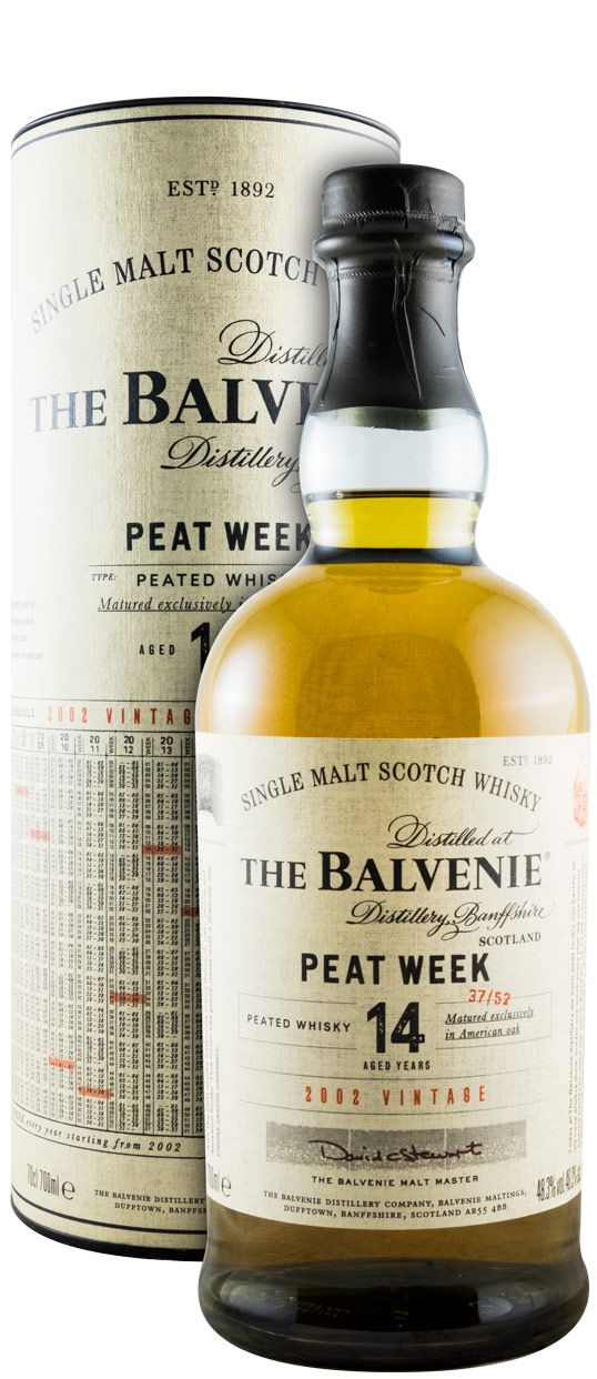 2002 Balvenie 14 years Peat Week Vintage