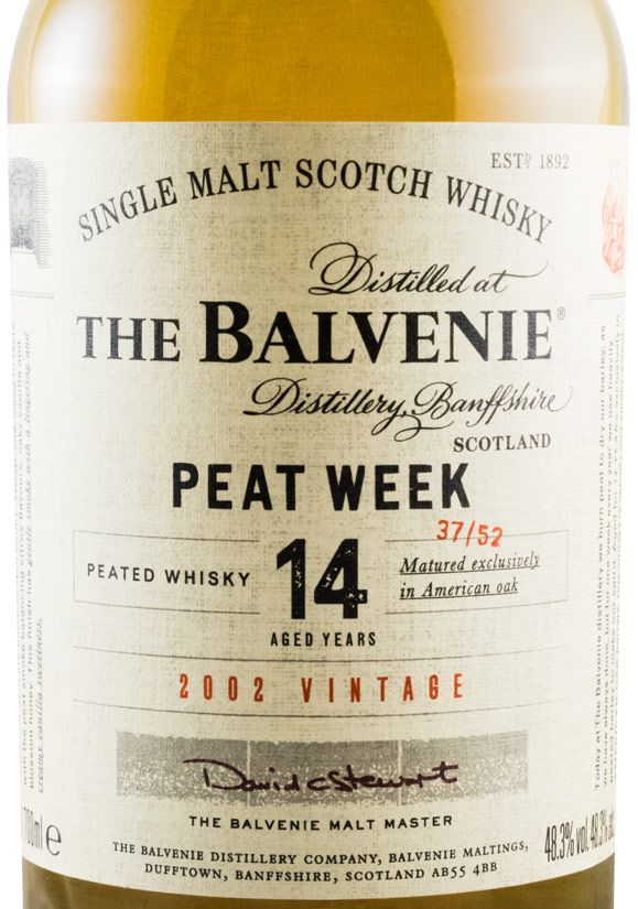 2002 Balvenie 14 years Peat Week Vintage