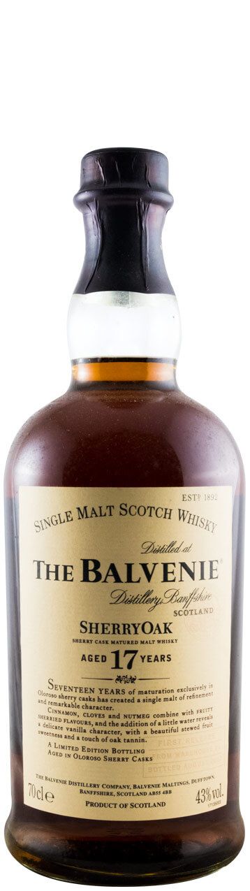 Balvenie 17 anos Sherry Oak