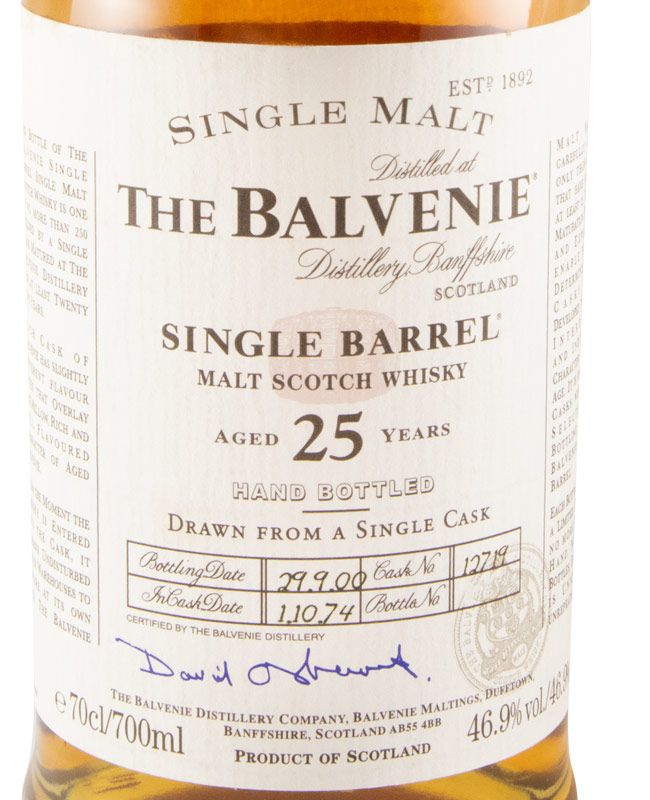 Balvenie Single Barrel 25 anos