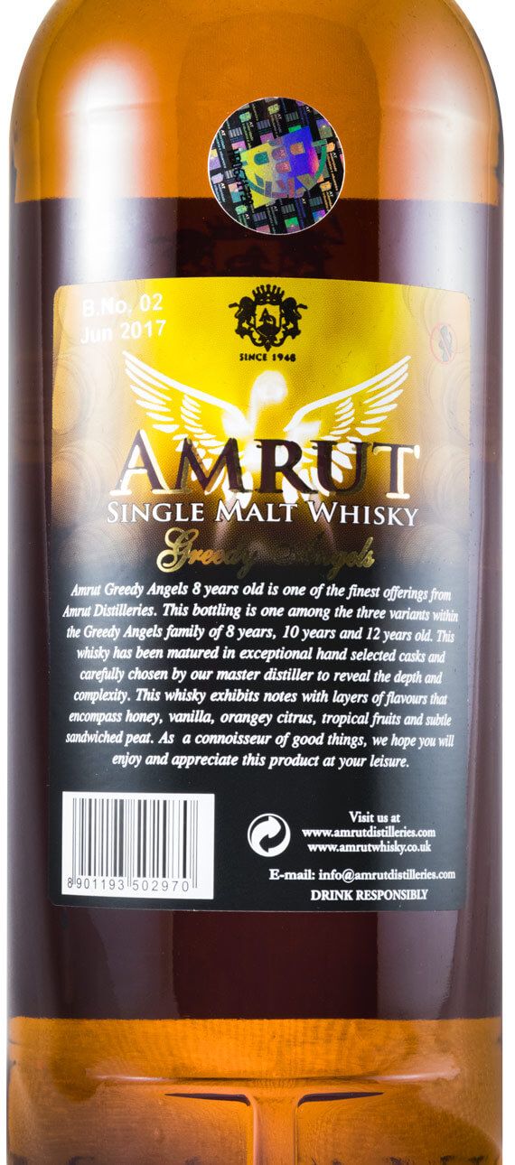 Amrut Greedy Angels 8 years