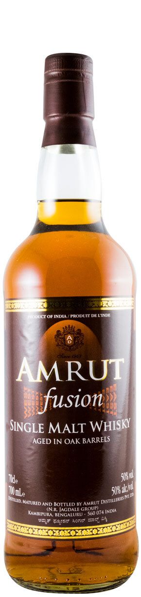 Amrut Fusion Aged In Oak Barrels