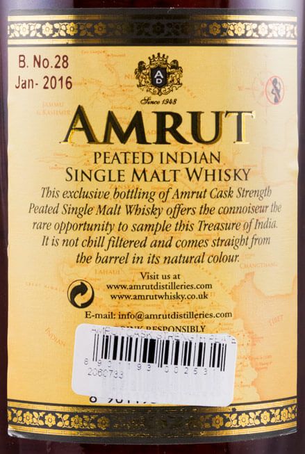 Amrut Cask Strength Peated