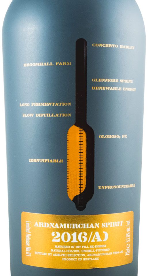 Ardnamurchan Spirit 2016/AD Limited Released N.º 01