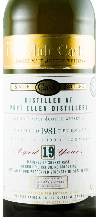 1981 Port Ellen The Old Malt Cask Sherry Cask 19 anos (engarrafado em 2000)