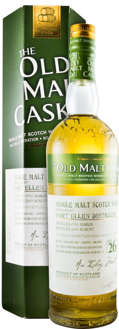 1983 Port Ellen The Old Malt Cask Sherry Cask 26 anos (engarrafado em 2009)