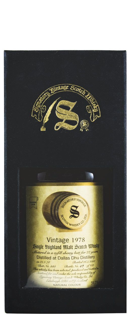1978 Signatory Vintage Dallas Dhu