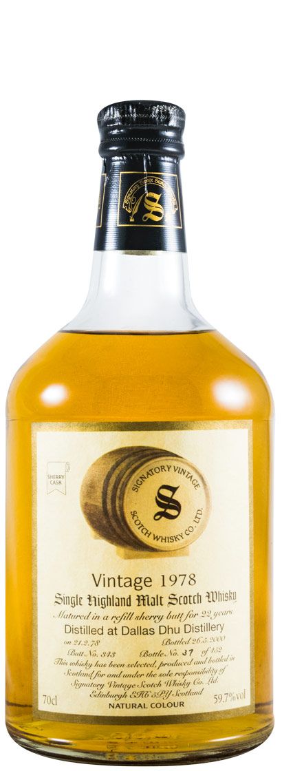1978 Signatory Vintage Dallas Dhu