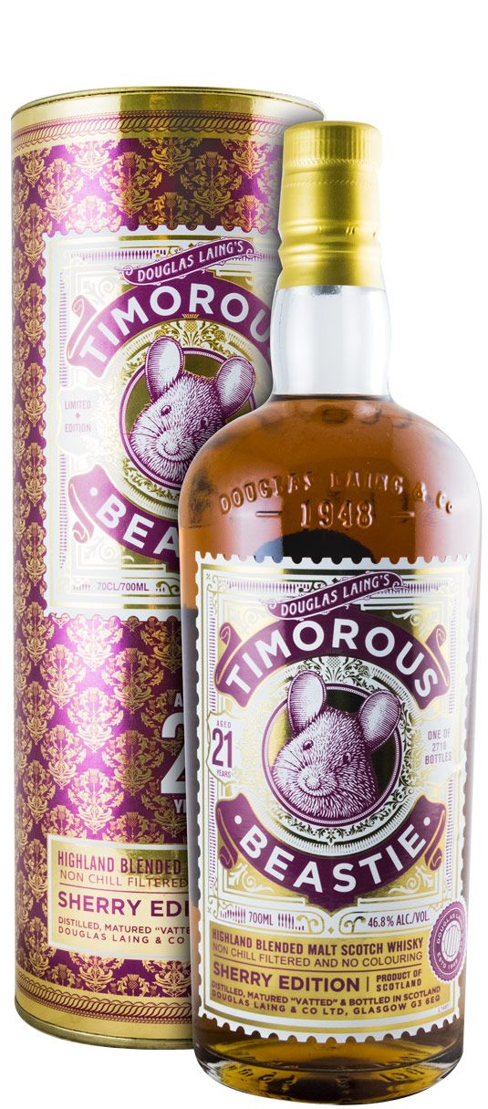 Douglas Laing’s Timorous Beastie 21 years Sherry Edition