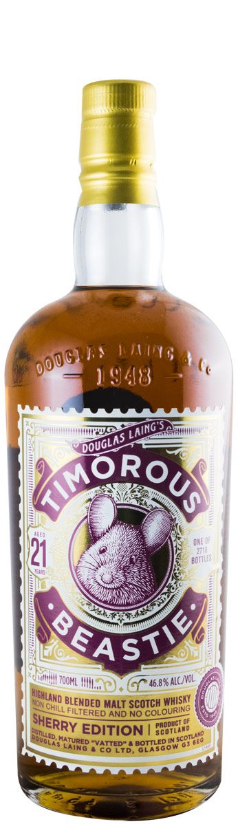 Douglas Laing’s Timorous Beastie 21 years Sherry Edition