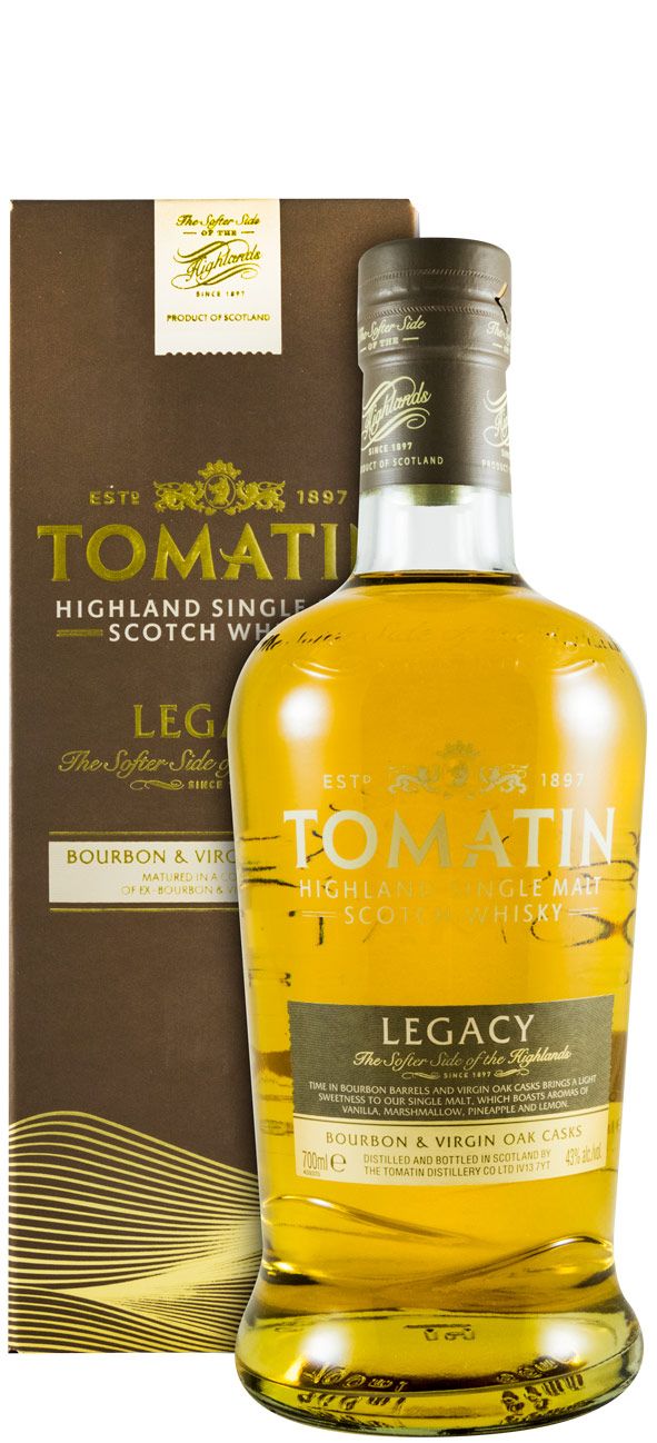 Tomatin Legacy Bourbon & Virgin Oak Casks