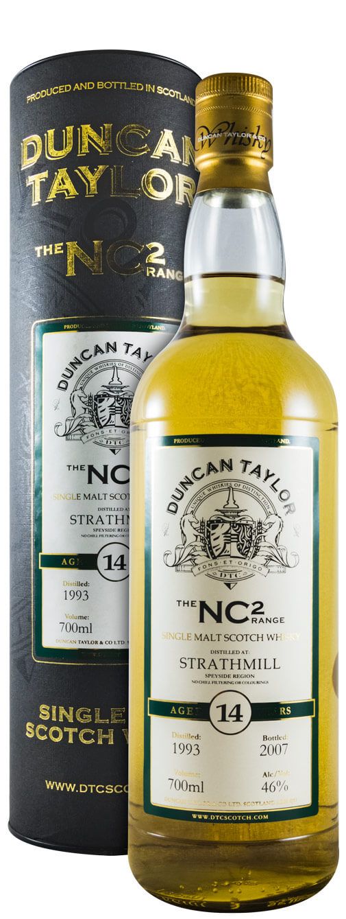 1993 Duncan Taylor Strathmill 14 anos Dimensions
