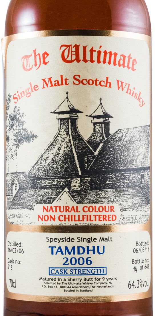 2006 The Ultimate Tamdhu Cask Strength