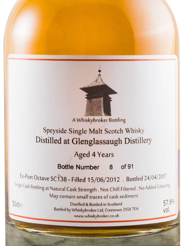 2012 Glenglassaugh 4 years Cask Strength 50cl