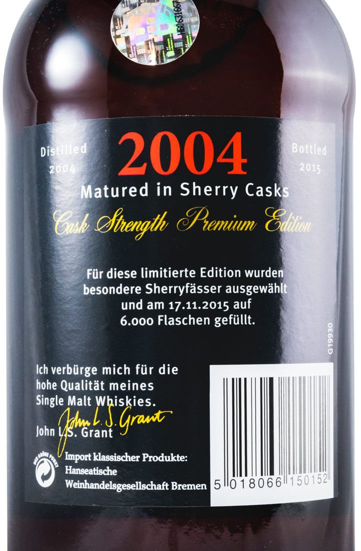 2004 Glenfarclas Cask Strength Premium Edition