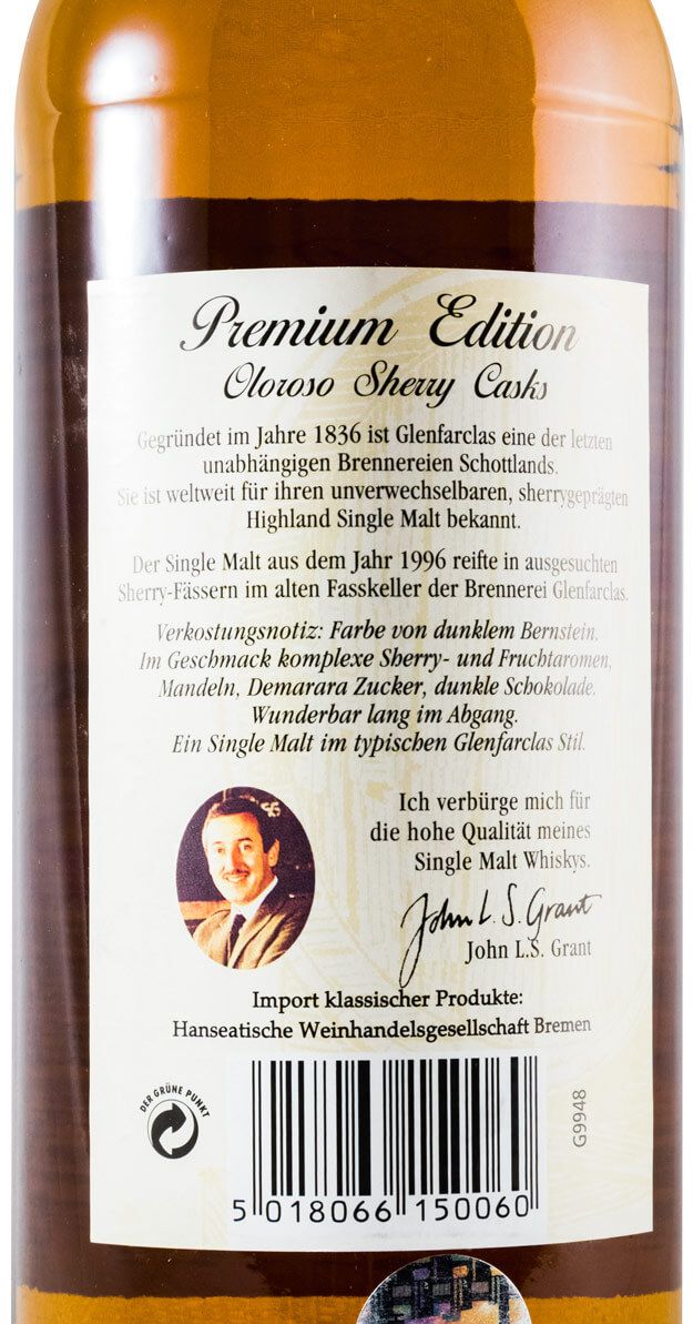 1996 Glenfarclas Premium Edition