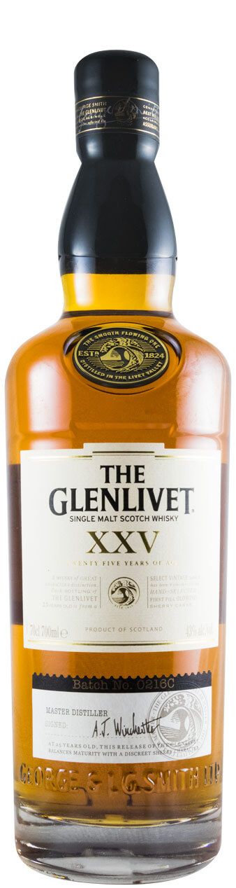 Glenlivet XXV 25 years Batch N.º 0216C