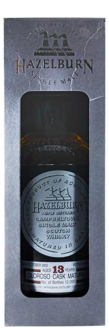2003 Hazelburn 13 years Oloroso Cask