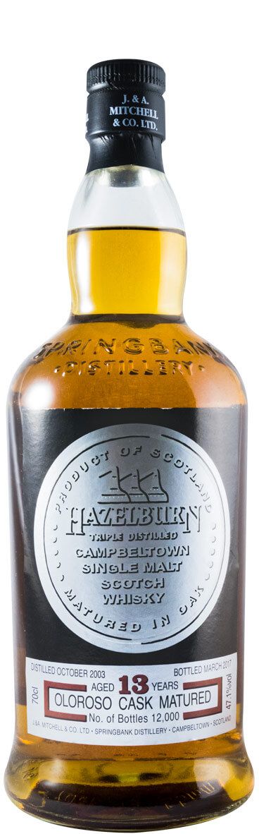 2003 Hazelburn 13 years Oloroso Cask