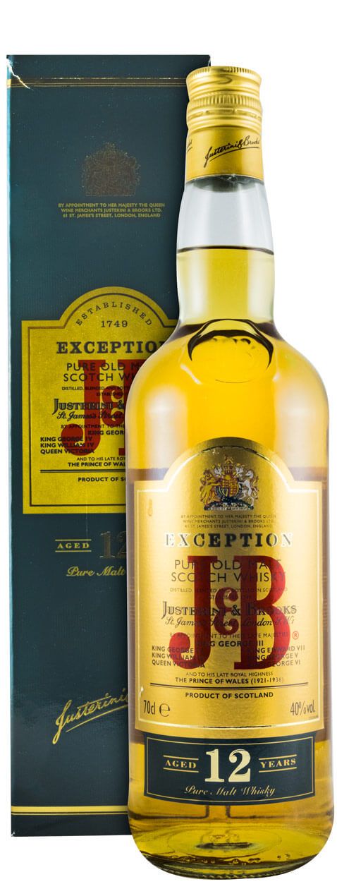 J&B Exception Malt 12 years