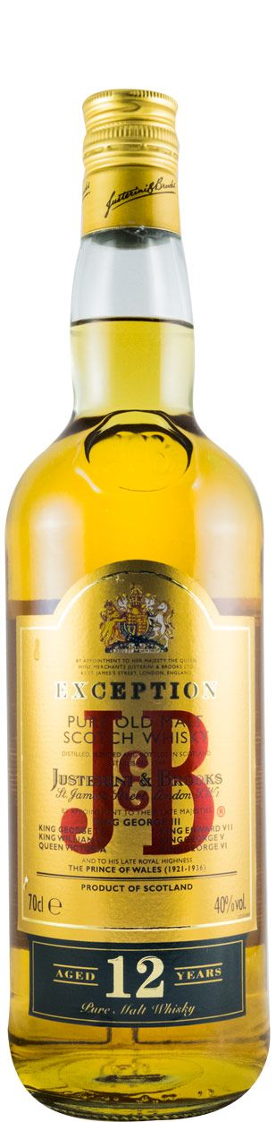 J&B Exception Malt 12 years