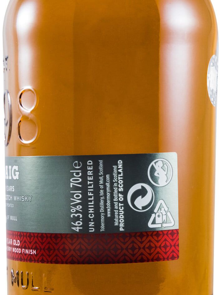 Ledaig 18 anos Batch Two Spanish Sherry Wood Finish