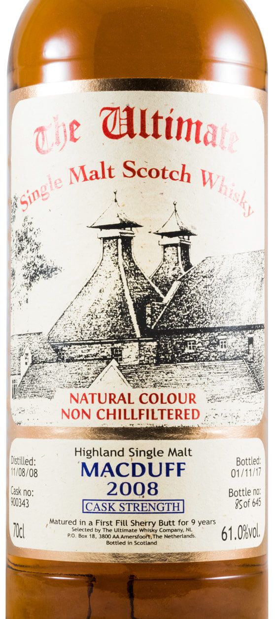 2008 The Ultimate Macduff Cask Strength