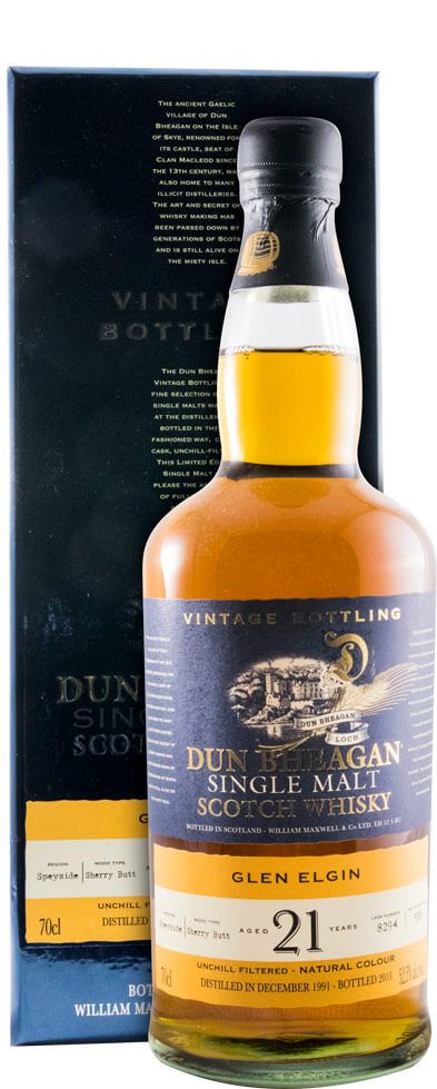1991 Glen Elgin 21 anos
