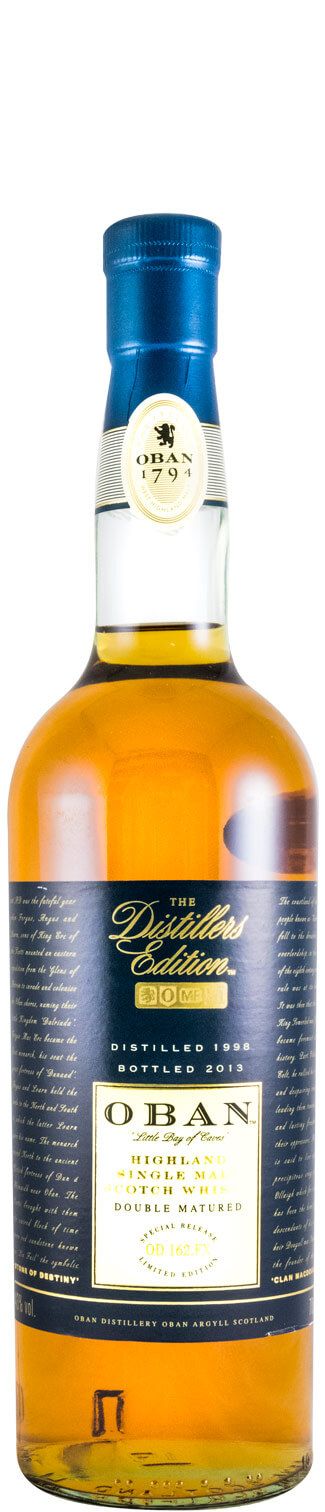 1998 Oban Double Matured (bottled in 2013)