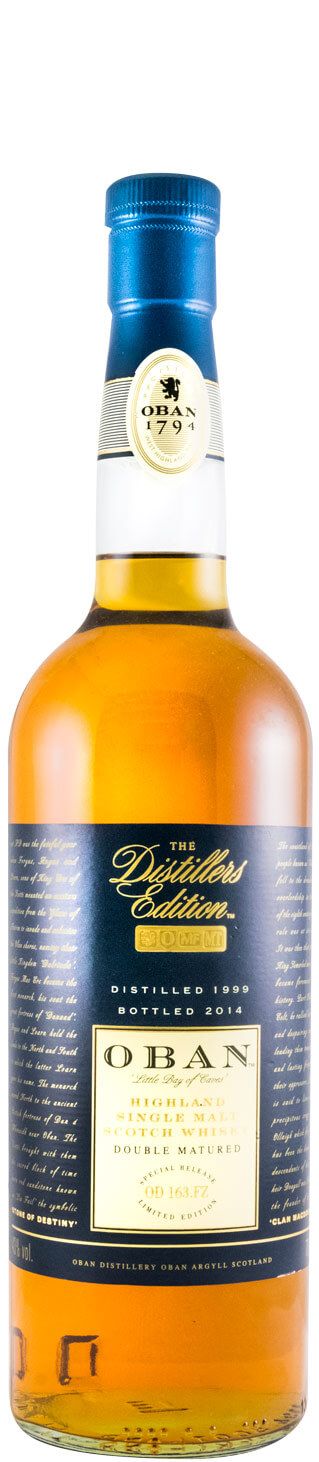 1999 Oban Double Matured (engarrafado em 2014)