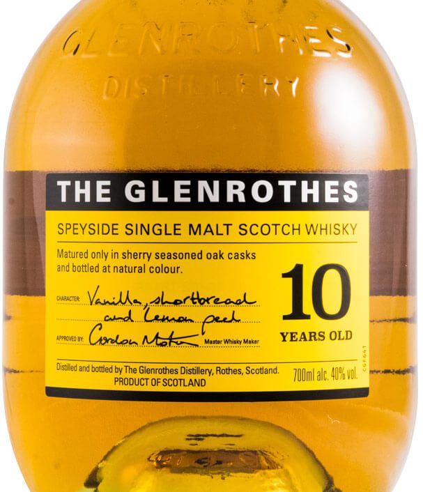 Glenrothes 10 anos c/2 Copos