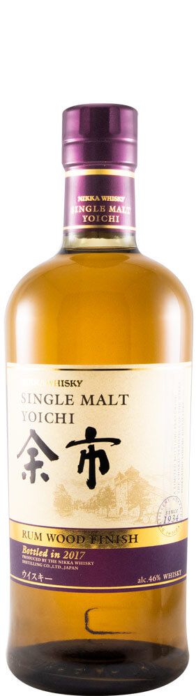 Pack Nikka Yoichi & Miyagikyo Rum Wood Finish Single Malt (engarrafado em 2017)