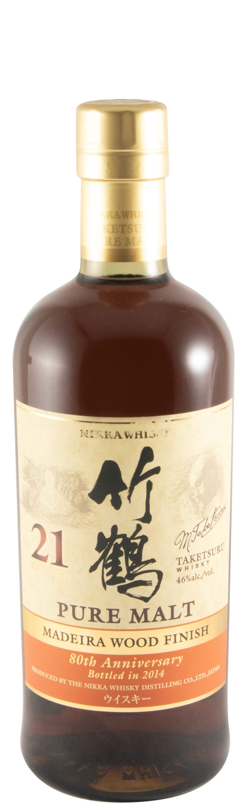 Nikka Taketsuru 80th Anniversary 21 anos (engarrafado em 2014)