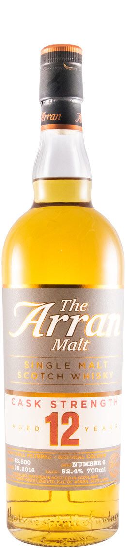 Arran 12 anos Cask Strength (engarrafado em 2016)