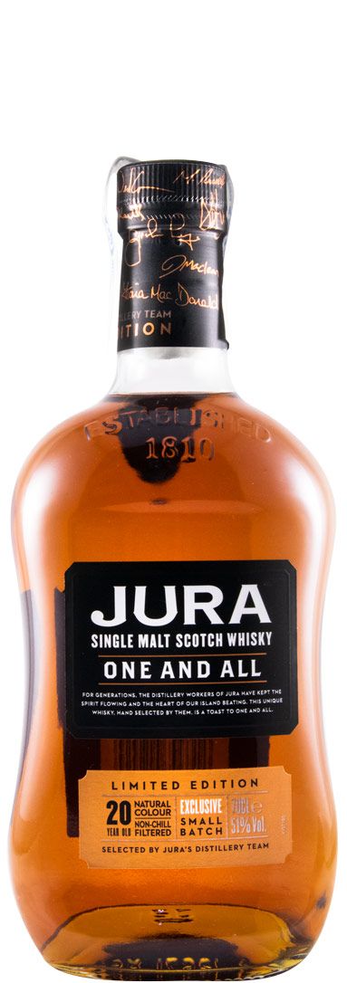 Jura One And All 20 anos Limited Edition Small Batch Exclusive