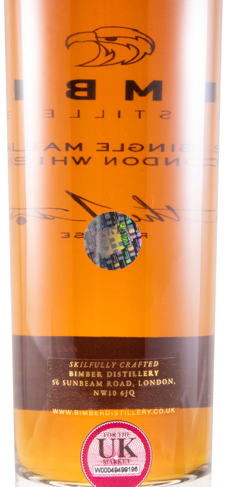 Bimber Distiller Single Malt London (bottle n.º0428)