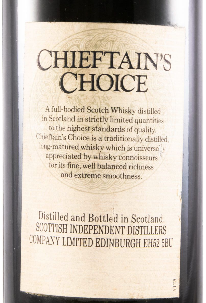 1960 Chieftain's Choice 30 years