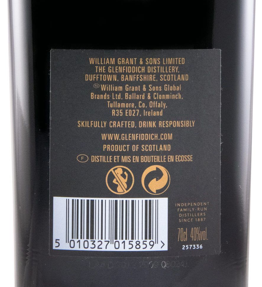 Glenfiddich Grand Cru Cuvée Cask Finish 23 anos