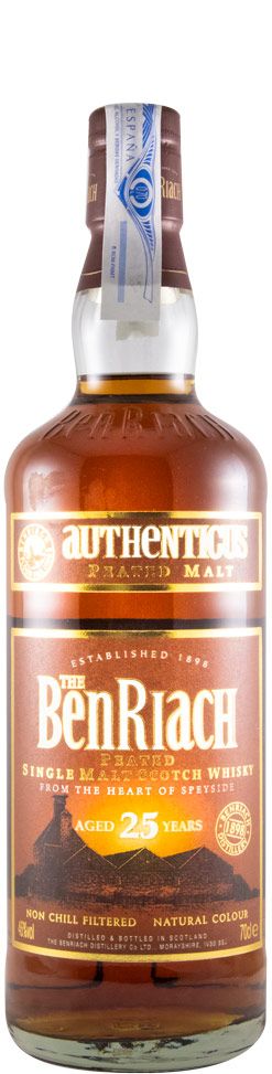 BenRiach Authenticus Peated Malt 25 anos