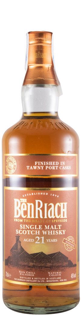BenRiach Tawny Port Wood Finish 21 anos