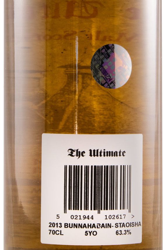 2013 The Ultimate Bunnahabhain Staoisha Cask Strenght
