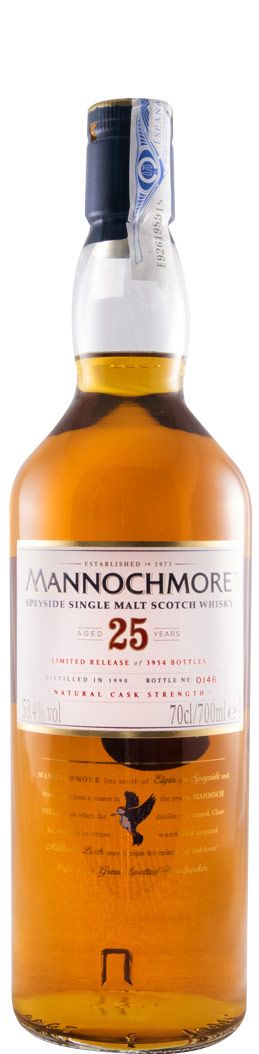 Mannochmore 25 anos Cask Strenght Limited Release
