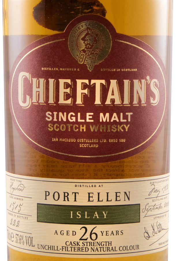 1982 Port Ellen 26 anos Chieftains