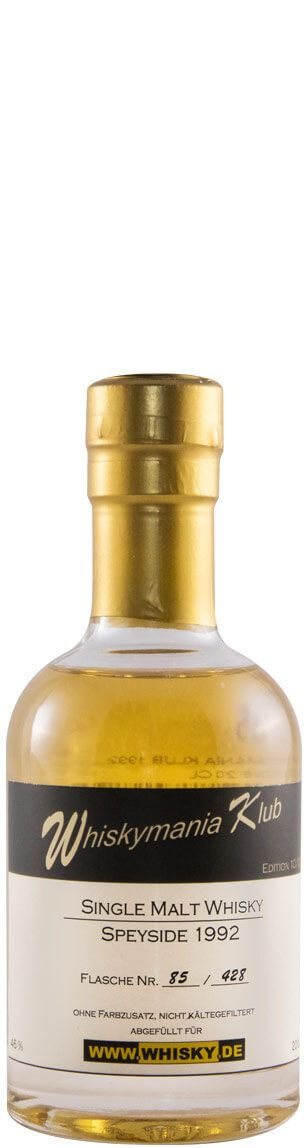1992 Whiskymania Klub Speyside 20cl